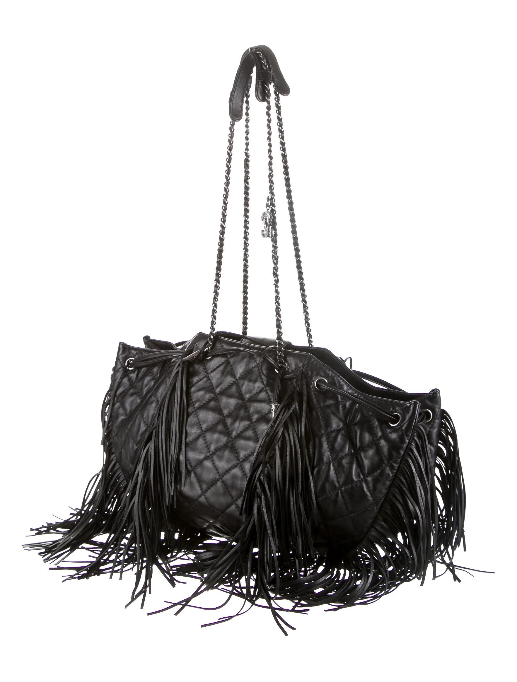 Chanel Western Baluchon Fringe Bag Handbags CHA50153 The RealReal