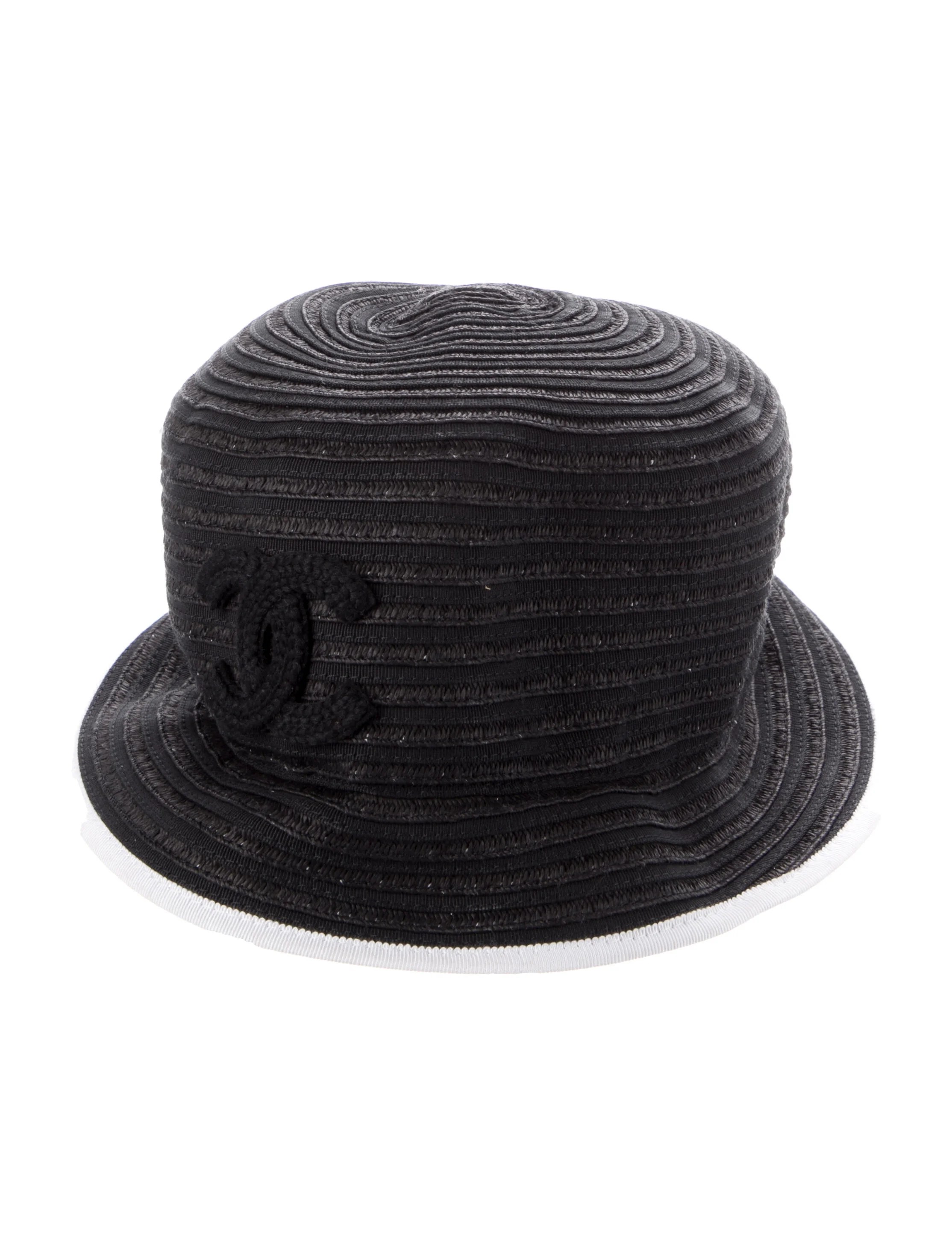 Chanel 2021 CC Bucket Hat Black Hats, Accessories CHA738983 The
