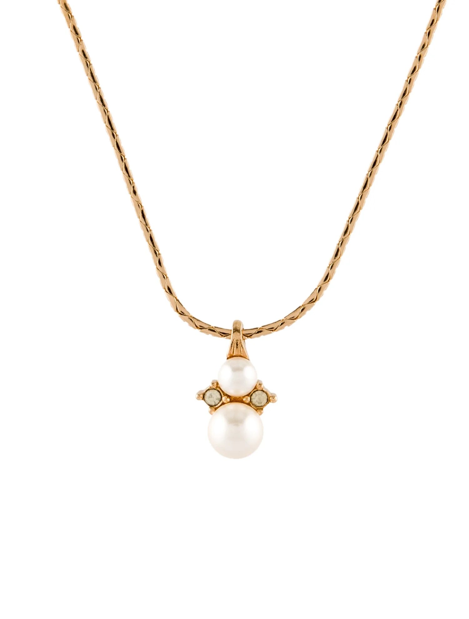 Van Cleef & Arpels Mother of Pearl Vintage Alhambra Necklace 18K