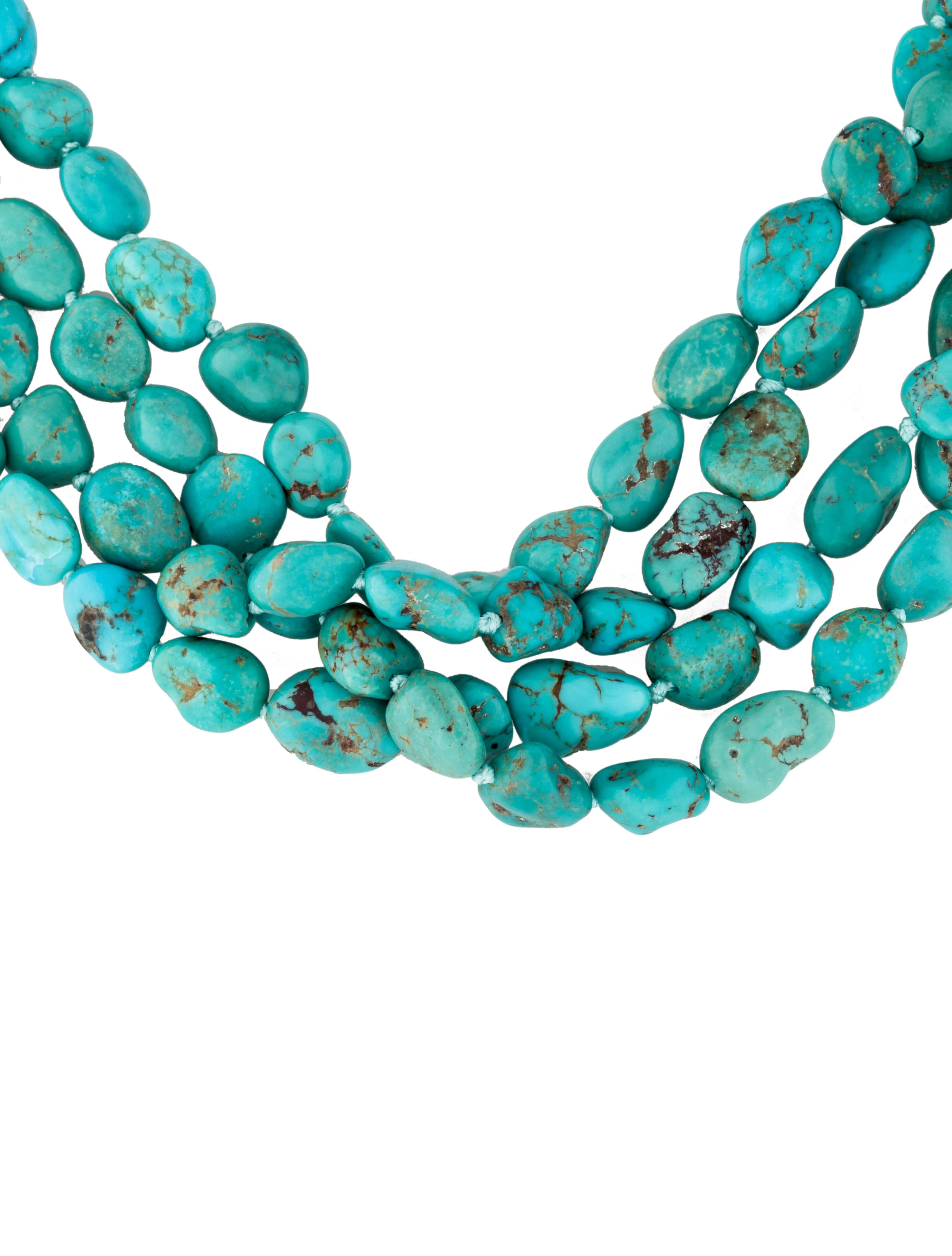 Ippolita 18K Turquoise Bead Necklace Necklaces IPP21953 The RealReal