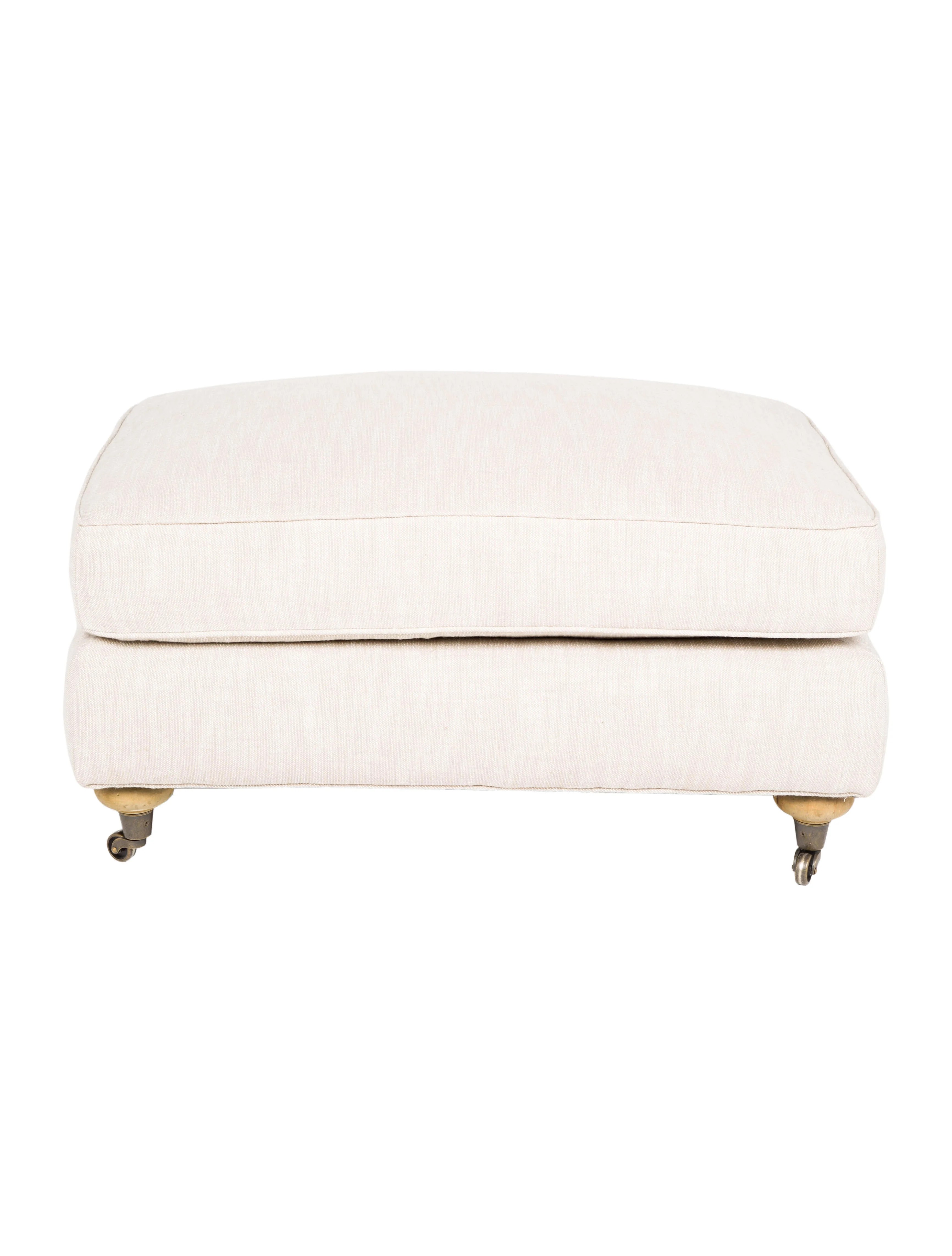 Restoration Hardware English Roll Arm Ottoman Furniture RESTH20053 The RealReal