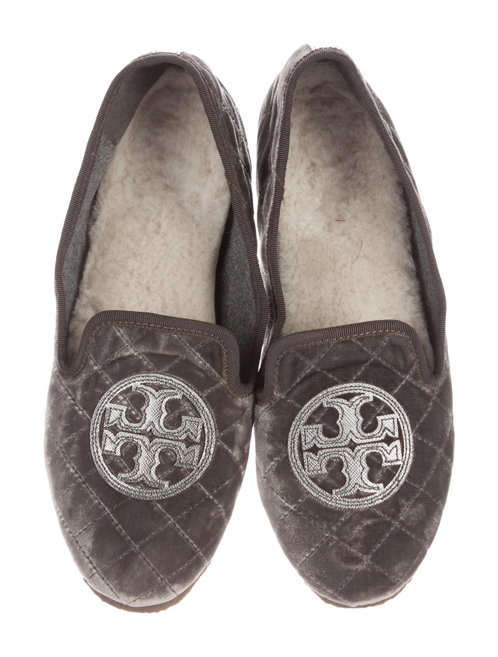Tory Burch Velvet Smoking Slippers Shoes WTO90036 The RealReal