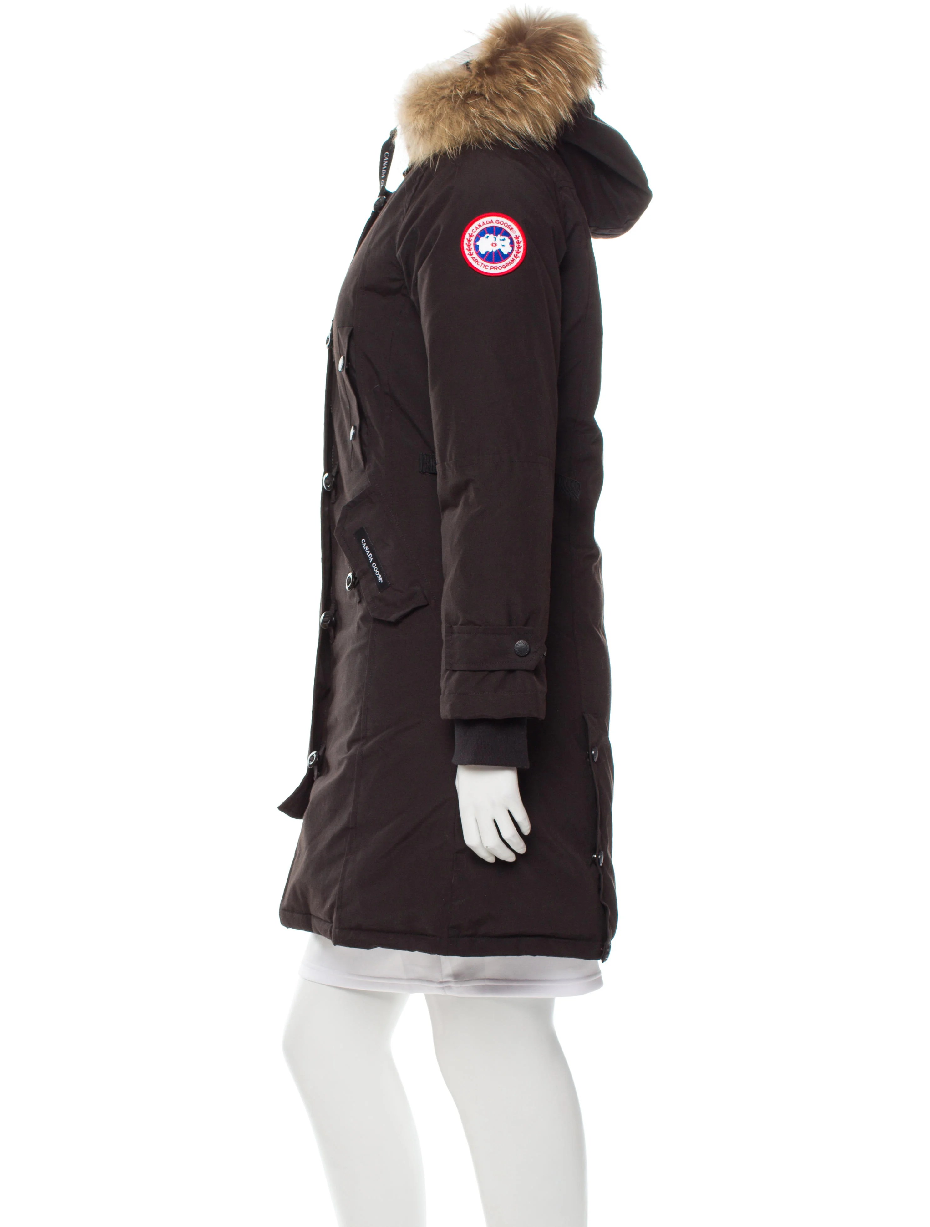 Canada Goose FurTrimmed Puffer Jacket Clothing CDO20119 The RealReal