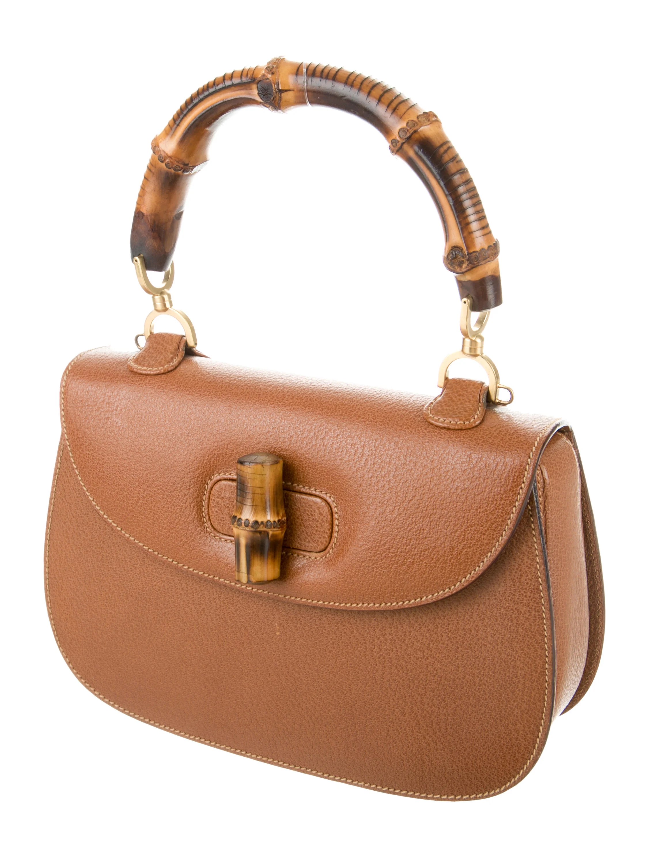 Gucci Vintage Bamboo Bag Handbags GUC88853 The RealReal