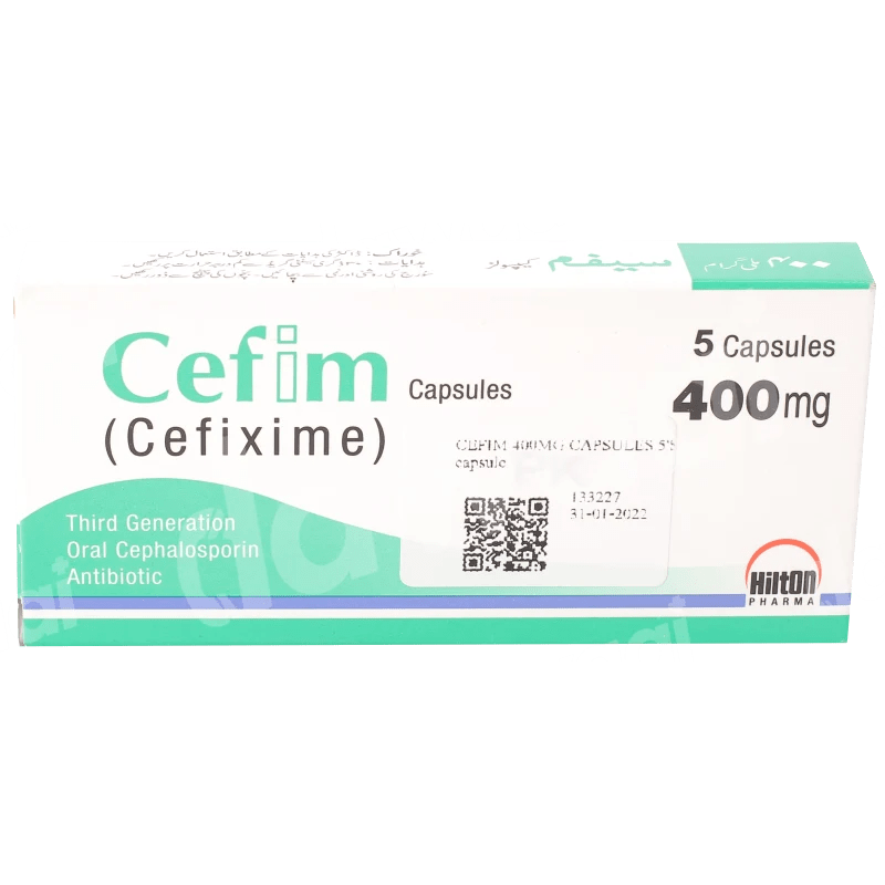 Cefim 400mg Cap.— Dawaai Uses, Side Effect, Price In Pakistan