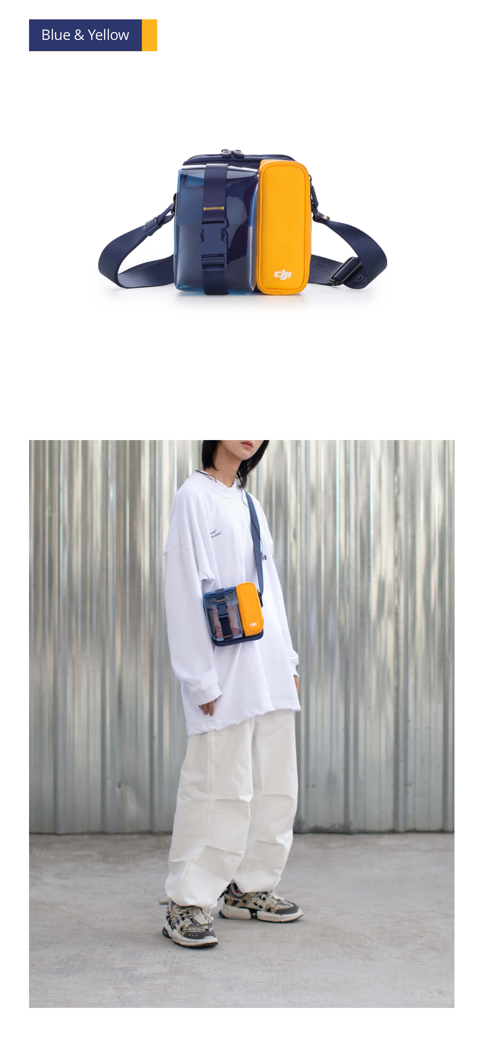 DJI Mini Bag (Blue and Yellow) Wholesale Drones, DJI, Splashdrone