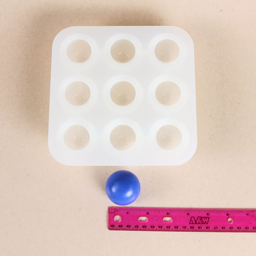 Large 9 Ball Silicone Mold Bramble Berry® Soap Making Supplies