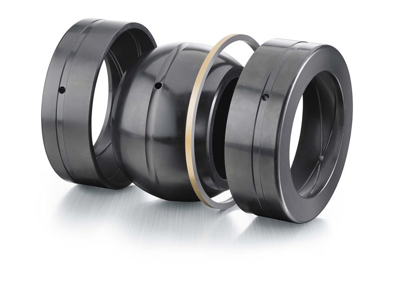 Item B8896DSA3, RBC Spherical Plain Bearing Shimpack Unsealed On Roller Bearing Company Inc.