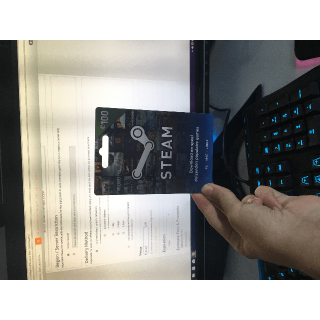 Steam 100 euro Automatic Delivery Steam 礼品卡 Gameflip