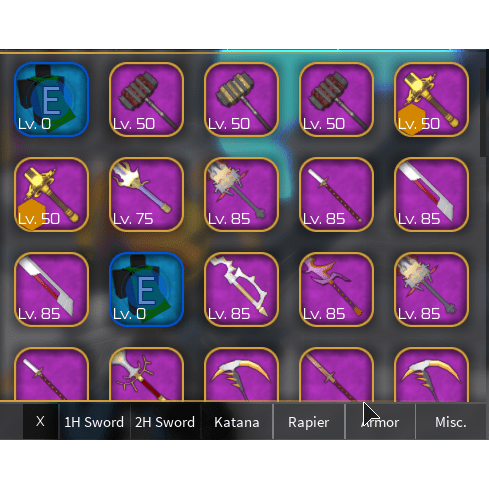 It also has a very similar look to the zangestsu sword from bleach. Other Swordburst 2 Inventory In Game Items Gameflip