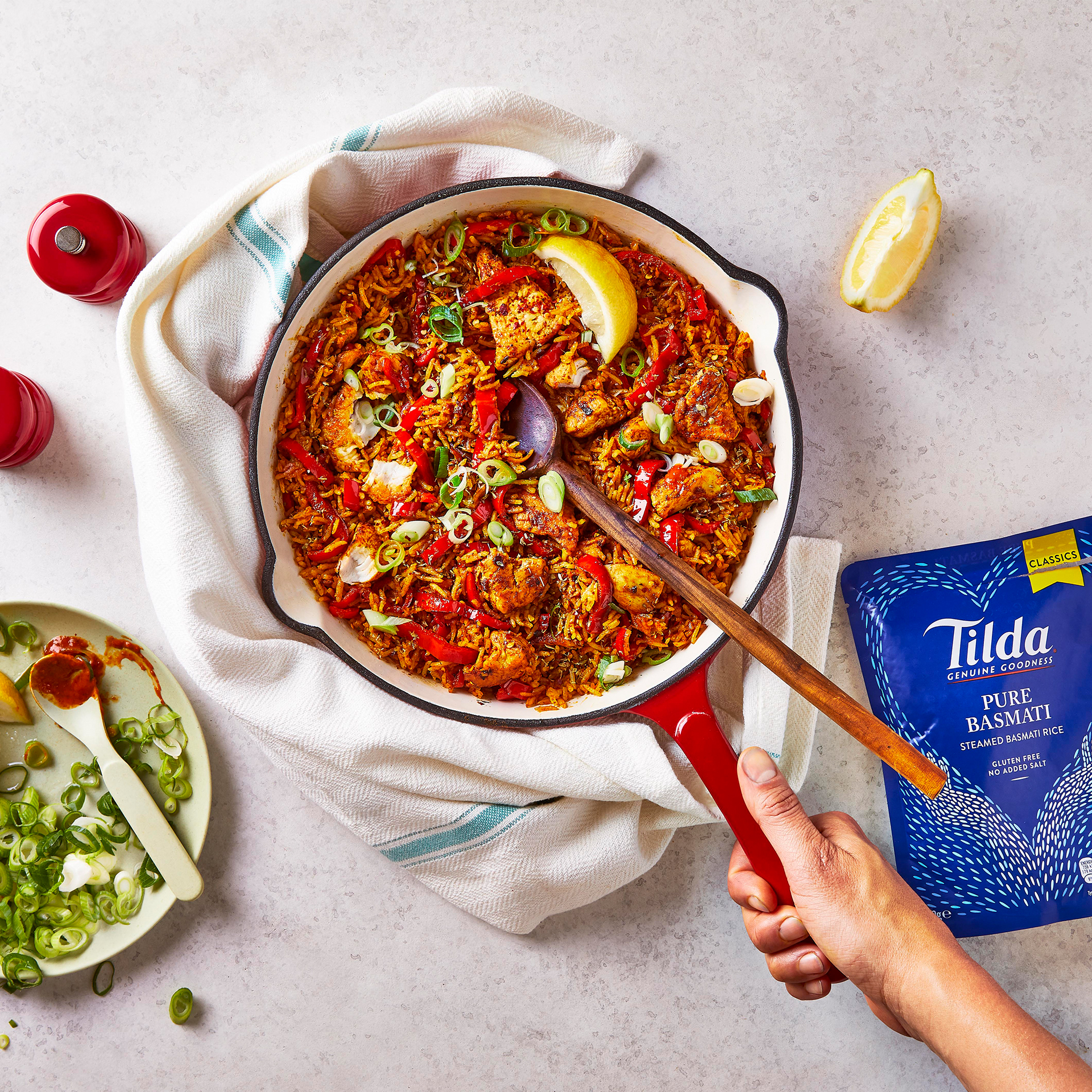 10Min Peri Peri Chicken Rice Recipe Gousto