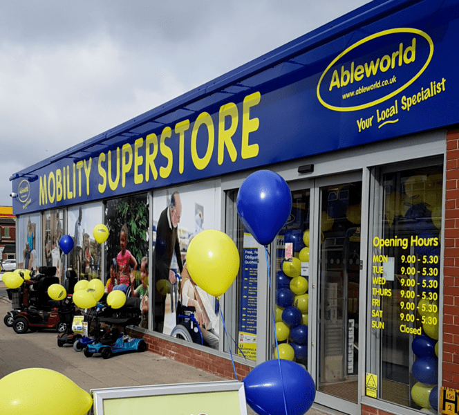 Ableworld Stockport Disability and mobility in Stockport, Greater