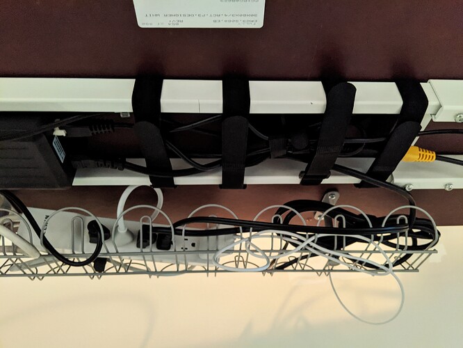 Best way to manage wires for a standing desk? 11 by Sam Questions