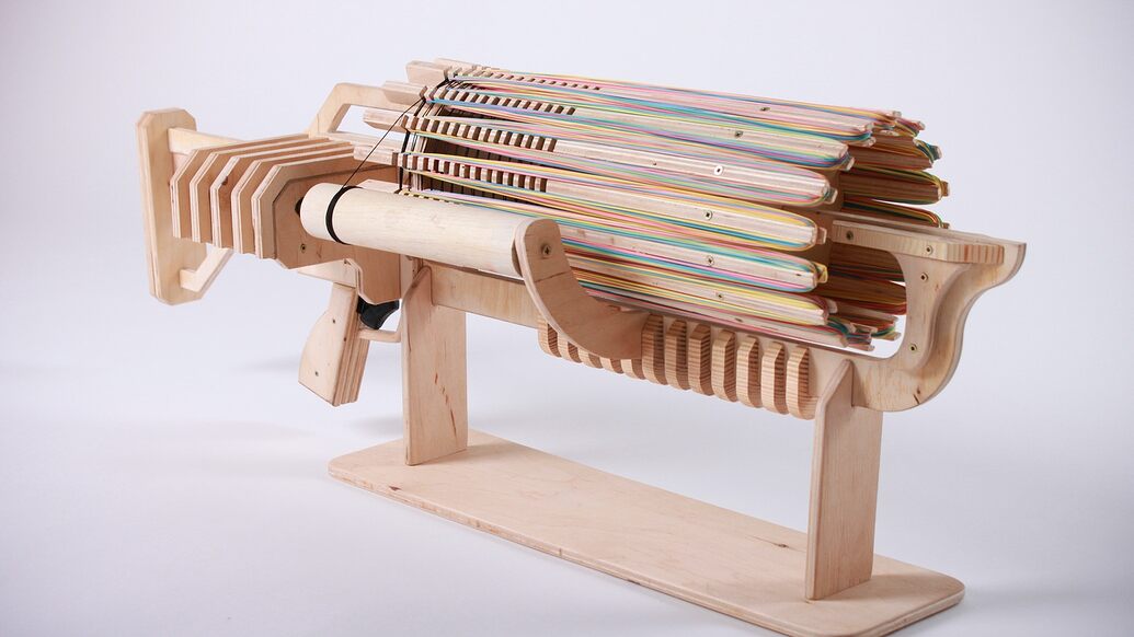 Rubber Band Machine Gun Research Product Notes