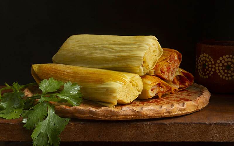 Tamales de elote con picadillo Una opción deliciosa Chata México