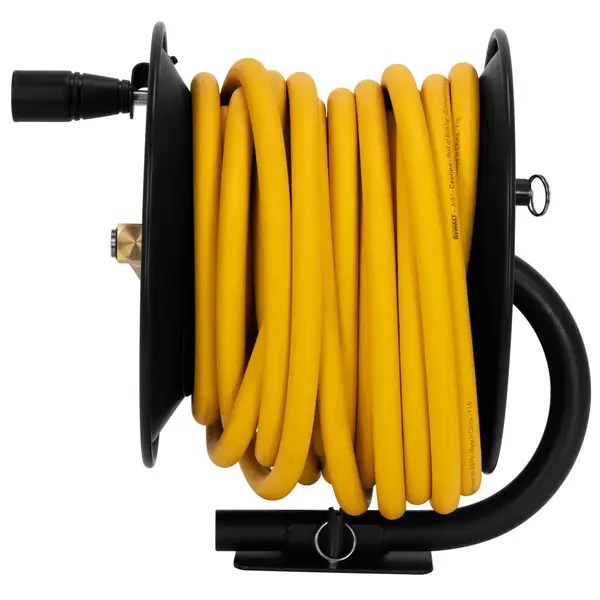 Farm & Fleet DeWalt 3/8” x 50’ Manual Hose Reel with Rubber Hose 49