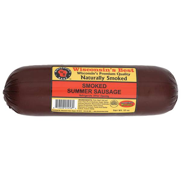 Wisconsin's Best 12 oz Original Summer Sausage 52000DC Blain's Farm & Fleet
