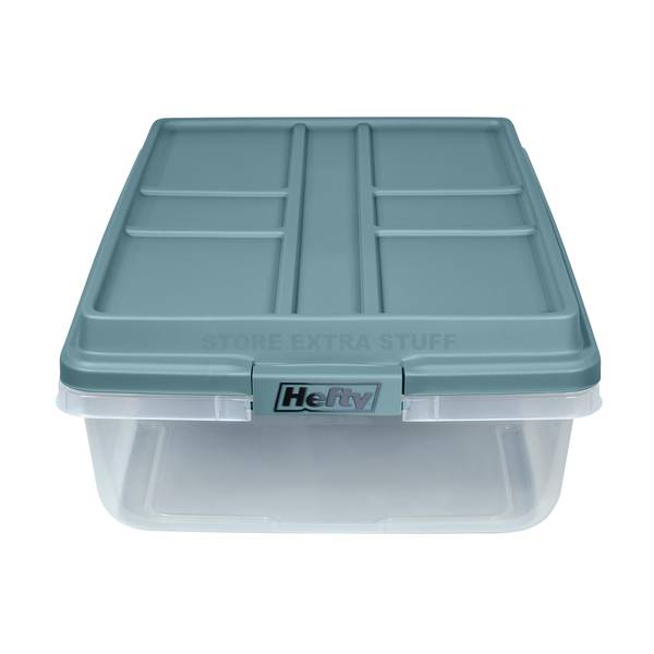 Hefty 40 Quart HIRISE Storage Bin HFT7162010665 Blain's Farm