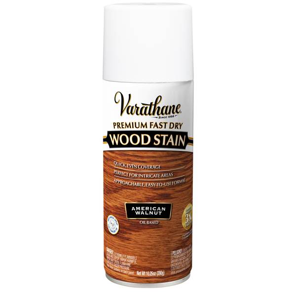 Varathane 10.25 oz Premium Fast Dry American Walnut Wood Stain Spray