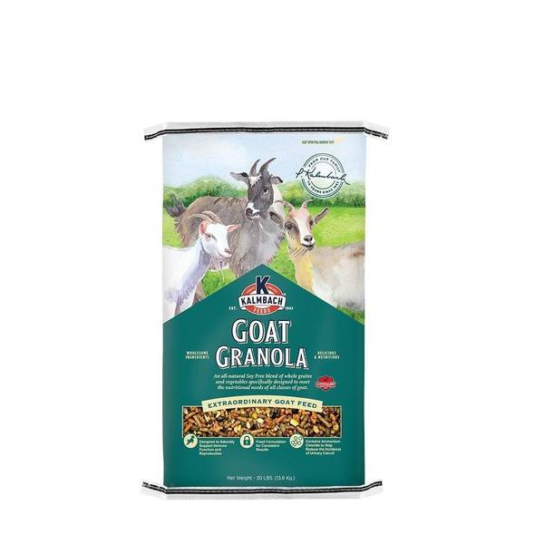 Kalmbach Feeds 30 lb Soy Free Goat Granola Goat Feed T616GG Blain's Farm & Fleet