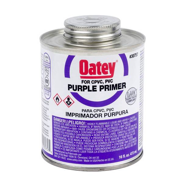 Oatey Purple Primer, 16 oz 30757 Blain's Farm & Fleet