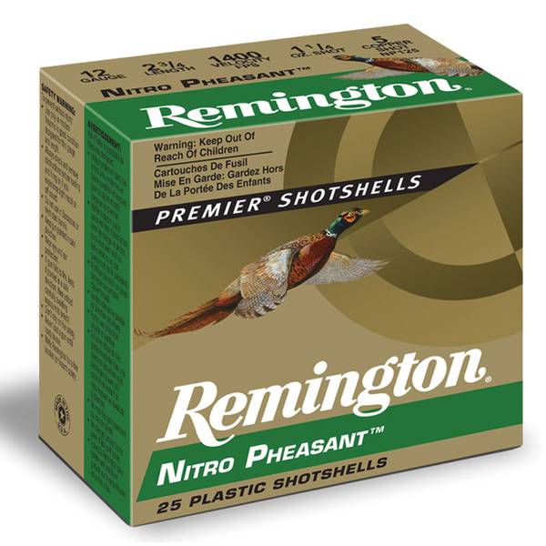 Remington Arms Company 12 Gauge Nitro Pheasant Loads RemNP12M5