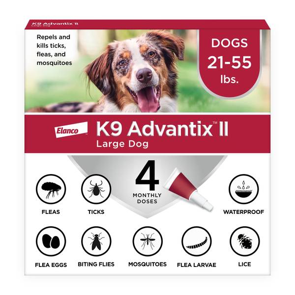 Bayer K9 Advantix II Once A Month Topical Flea, Tick and Mosquito