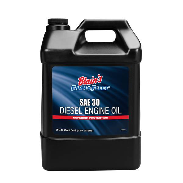 Blain's Farm & Fleet 2 Gallon SAE30 Diesel Fleet Engine Oil