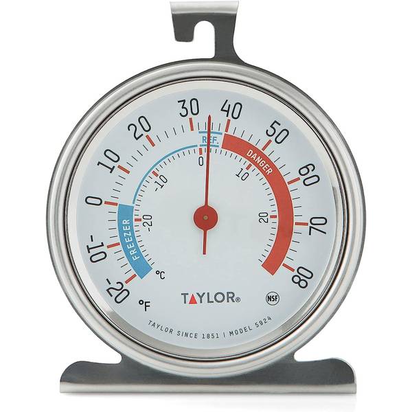 Taylor Classic Refrigerator / Freezer Dial Thermometer 5924 Blain's