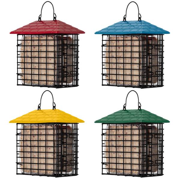 More Birds Double Suet Feeder with Weather Guard Assortment 38250DI