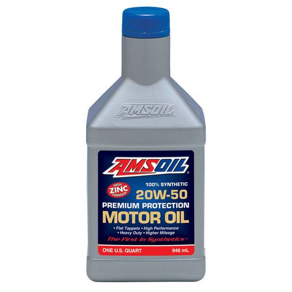 Amsoil Amsoil 20W 50 Synthetic Motor Oil AROQT Blain's Farm & Fleet