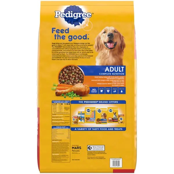 Pedigree Real Beef Dry Dog Food 20kg stickhealthcare.co.uk