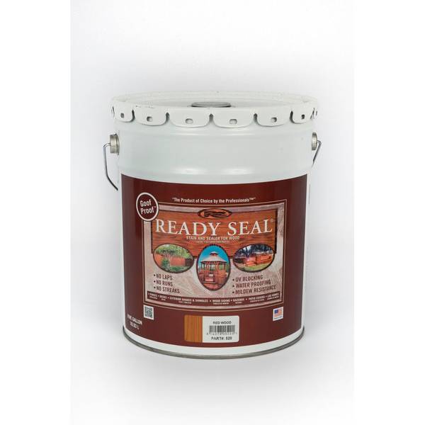 Ready Seal 5 Gal Redwood Wood Stain & Sealer 520 Blain's Farm & Fleet
