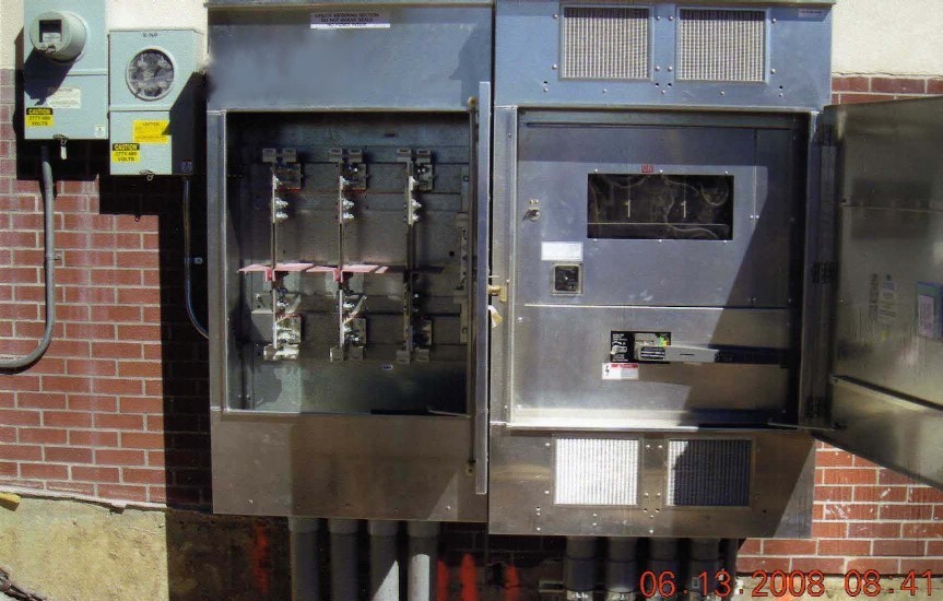 Wall Mounted Combination Current Transformer and Fused