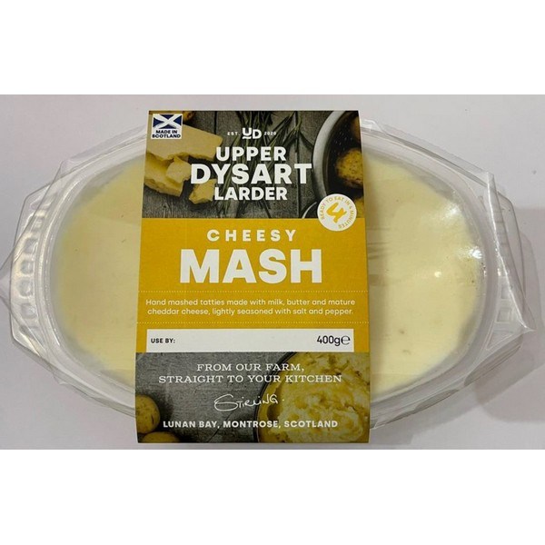 Fife Creamery. UPPER DYSART CHEESY MASH 6X400G