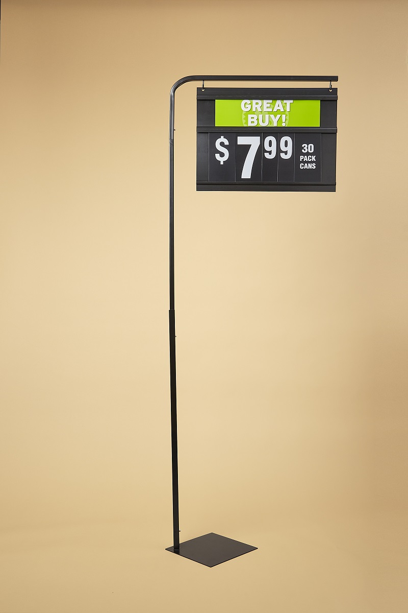 Part 150232B, Sign Board Pallet Sign Holder Adjustable Height On