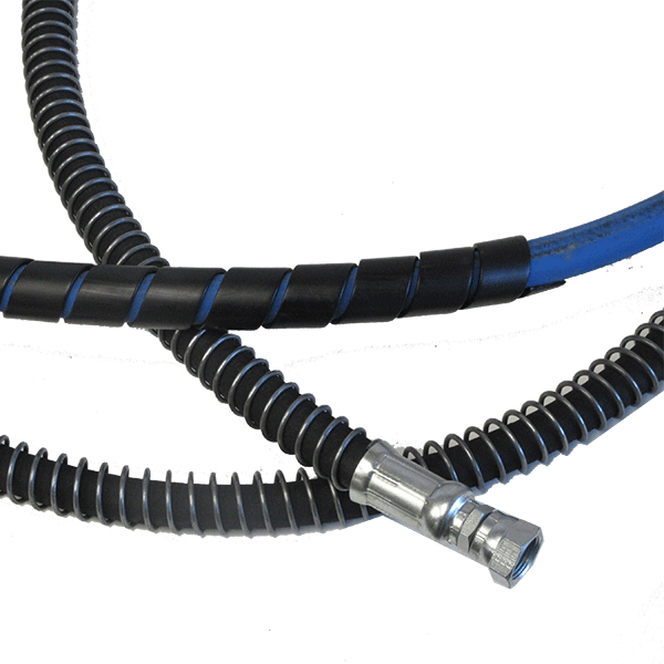Item 1319, Hydraulic Protection Hose Assemblies On McGill Hose