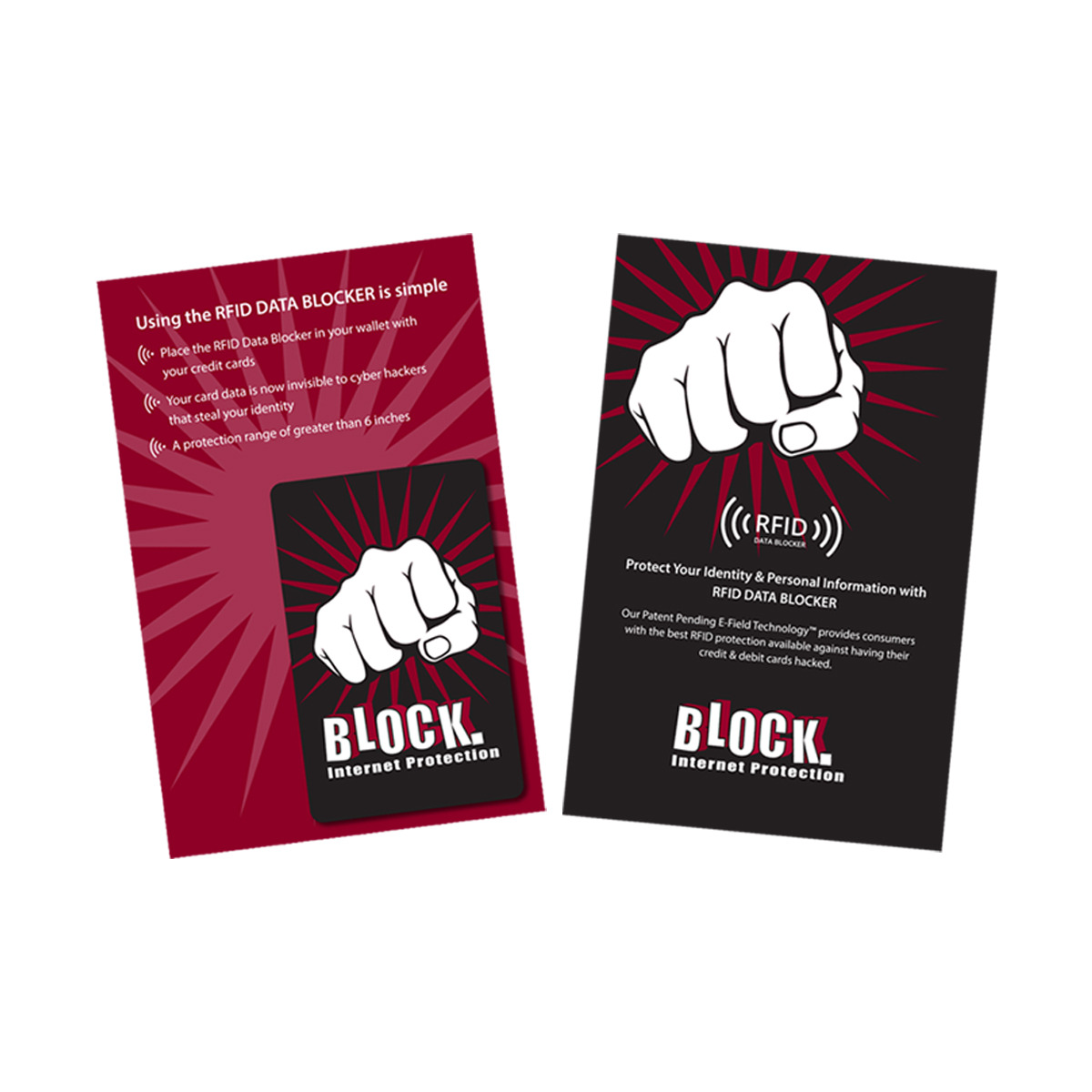 Rfid data blocker card Inkmule