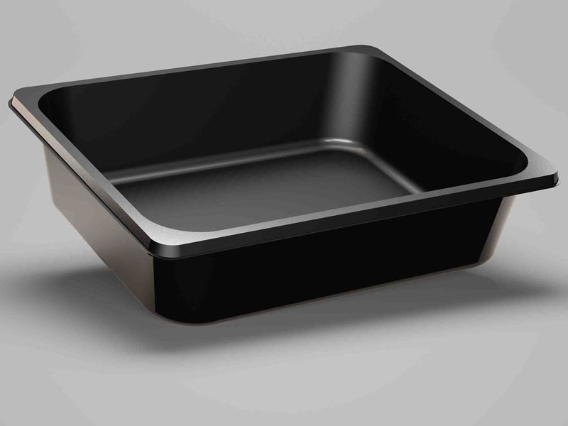 Item 500229, 12.80 x 10.43 x 3.15 Inch (in) Size Rectangle