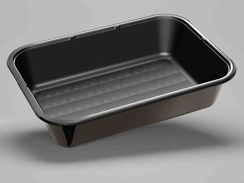 Item 500025, 12.01 x 8.31 x 1.77 Inch (in) Size Rectangle Crystalline