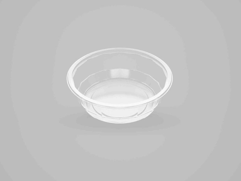 Item 500692, 7.40 x 7.40 x 2.52 Inch (in) Size Round Polyethylene