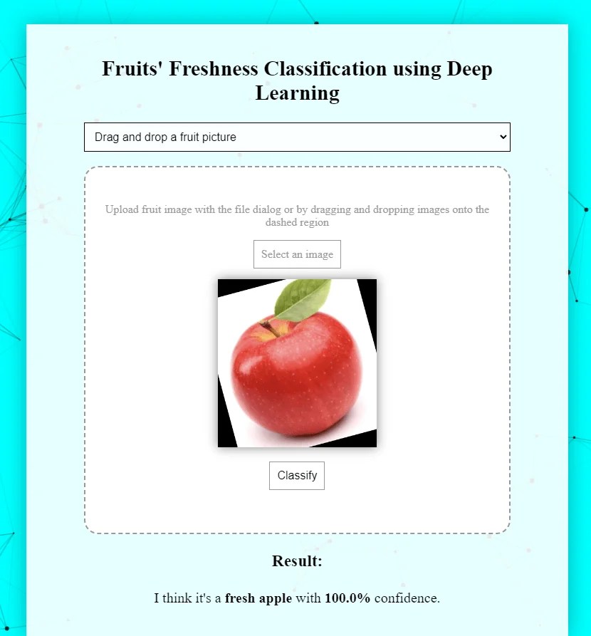 Fruits Freshness Classification using Deep Learning Python Project
