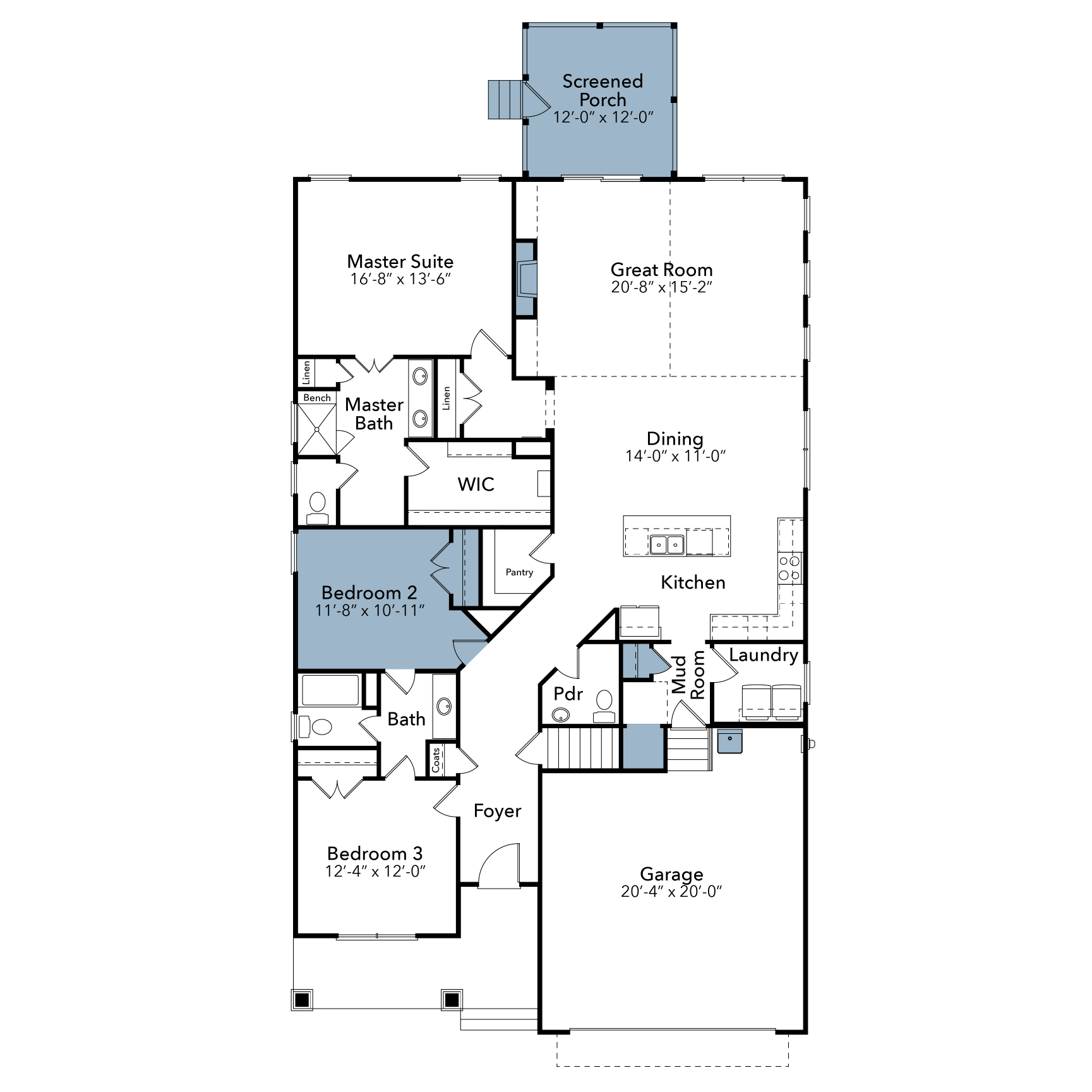 Floor Plans Rendering House