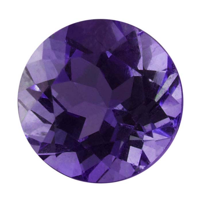 Amethyst Round Faceted Stones, AAAGrade
