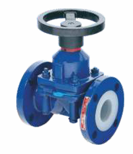 Item 4599, 2 Inch (in) Size Rising Handwheel Diaphragm Valve On TVI