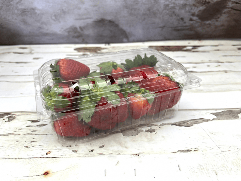 340g Plastic Clam Shell Wellington Produce Packaging