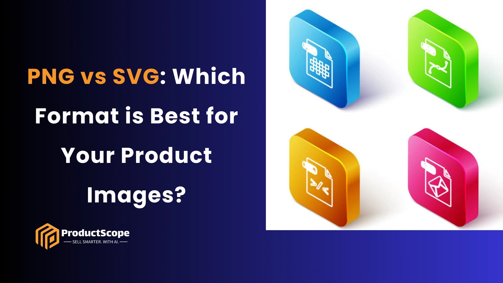 PNG vs SVG Which Format is Best for Your Product Images?