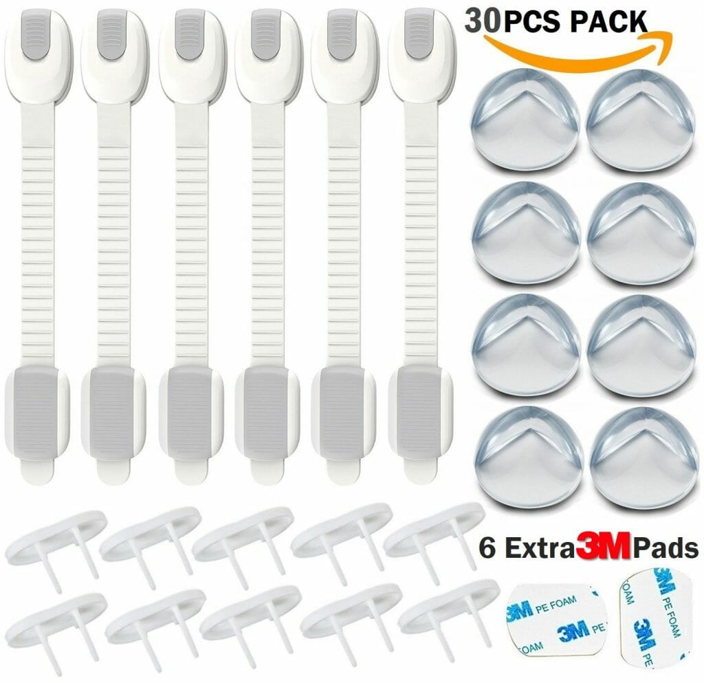 Baby Safety Kit Child Proofing 30 PIECES KIT Best Full Baby Proofing Safety Kit All in One