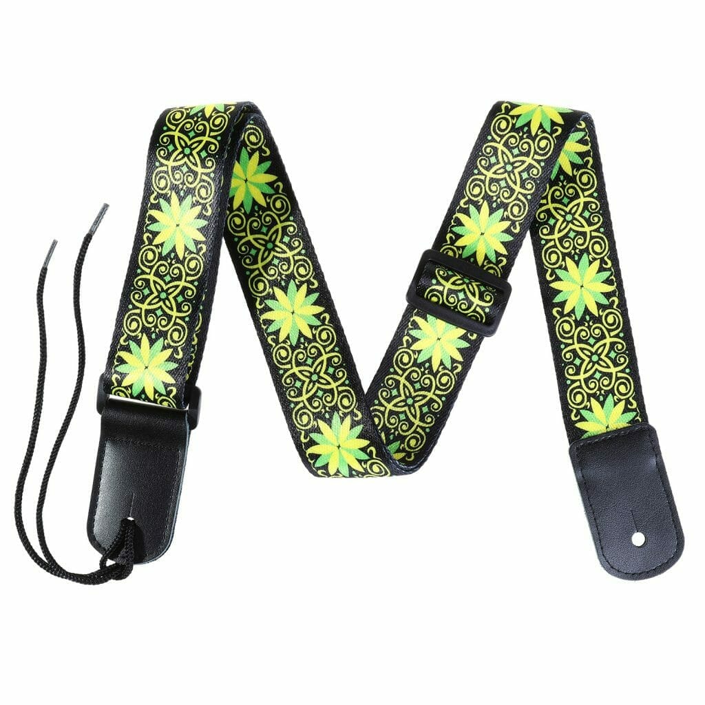 Genuine Leather Ends Ukulele Strap Adjustable In Various Length Ukulele