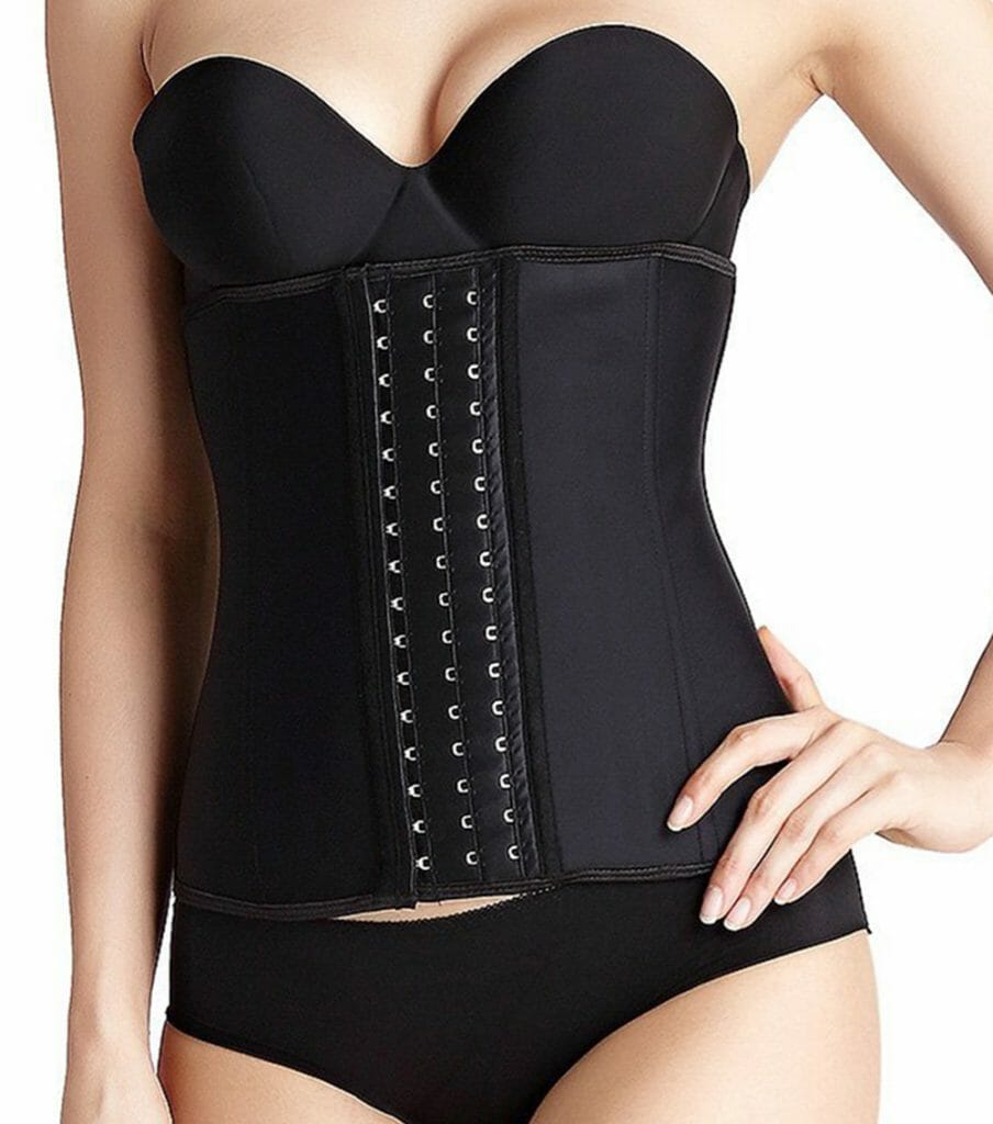 Women’s Latex Waist Trainer Corset For Weight Loss Cincher Shaper
